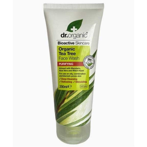 Bioactive Skincare Organic Tea Tree Face Wash