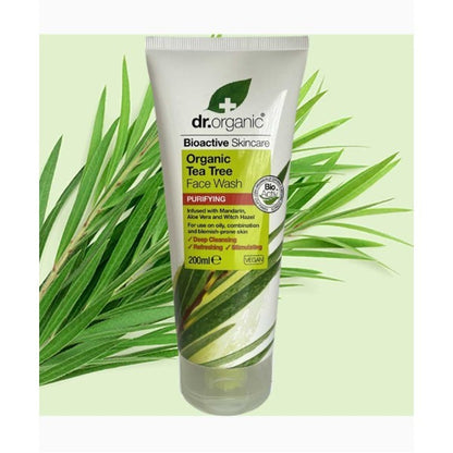 Bioactive Skincare Organic Tea Tree Face Wash