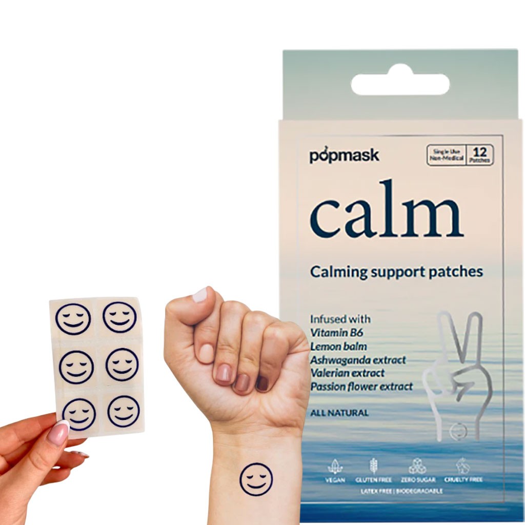 Pop Mask Calm Calming Support Patches