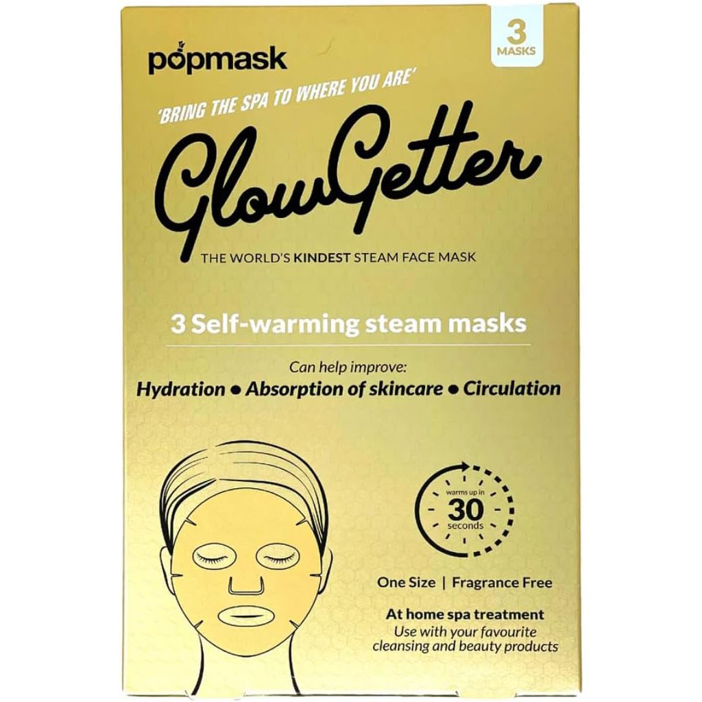 Pop Mask Glow Getter 3 Self-Warming Steam Mask