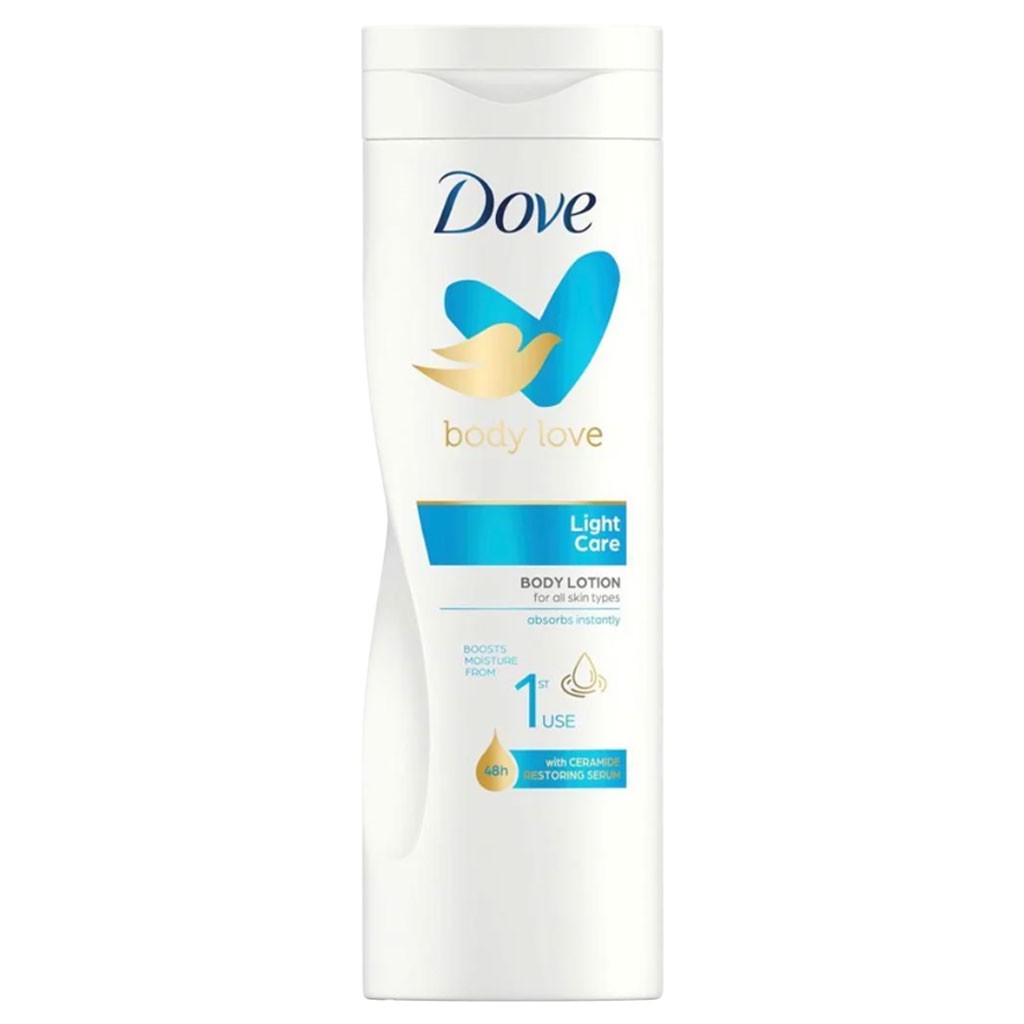 Dove Light Care Body Lotion With Ceramide Restoring Serum