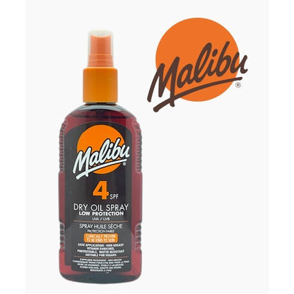 Malibu Dry Oil Spray With SPF4
