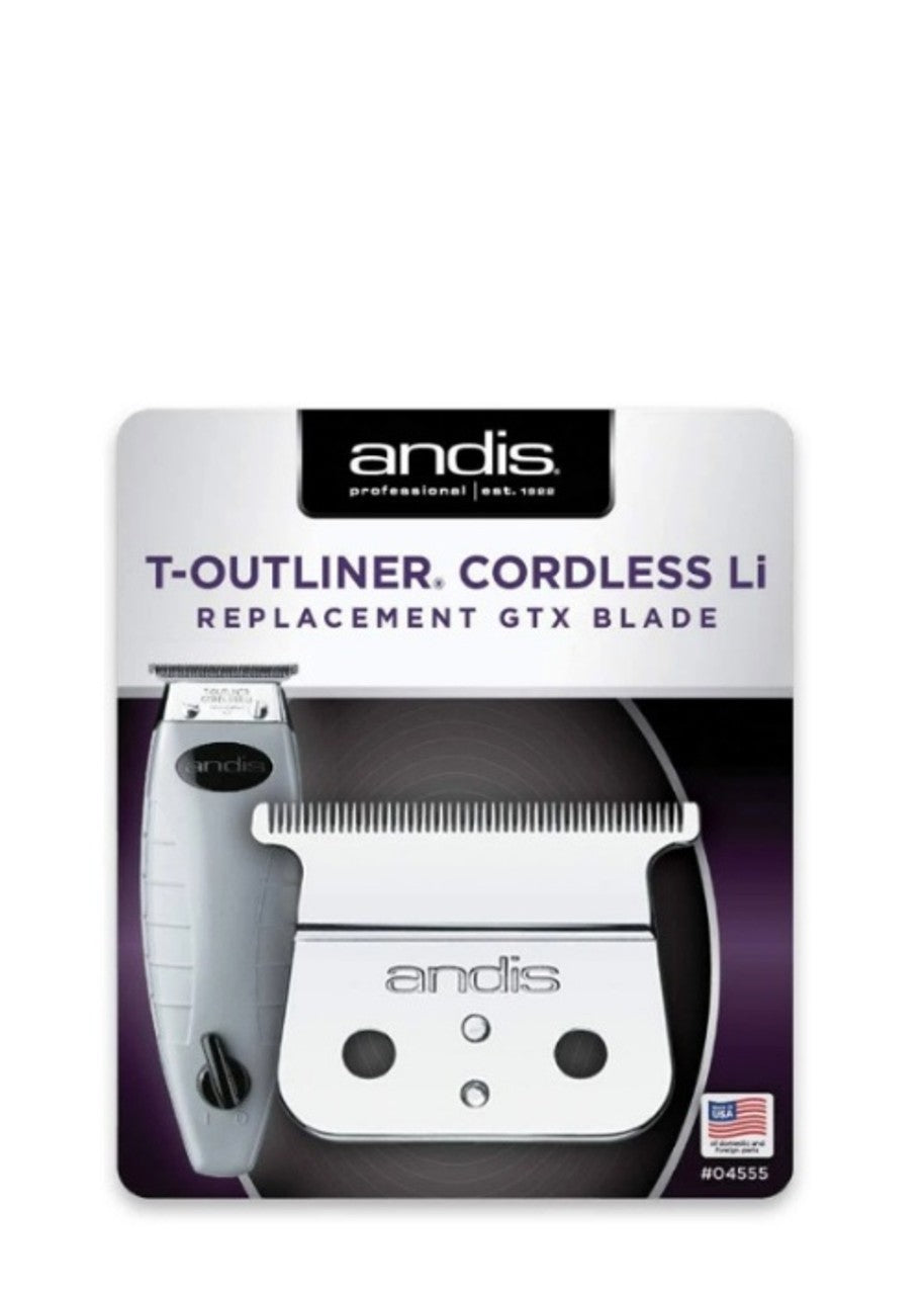 Andis T Outliner Cordless Li Replacement GTX Blade 04555