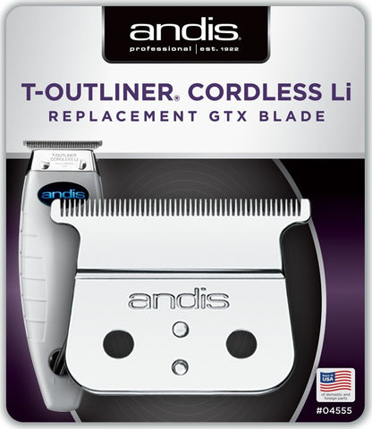 Andis T Outliner Cordless Li Replacement GTX Blade 04555