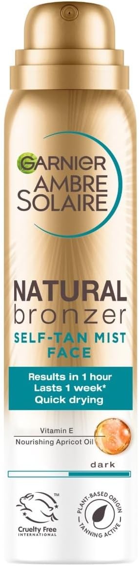 Ambre Solaire Natural Bronzer Face Self Tan Mist Intense