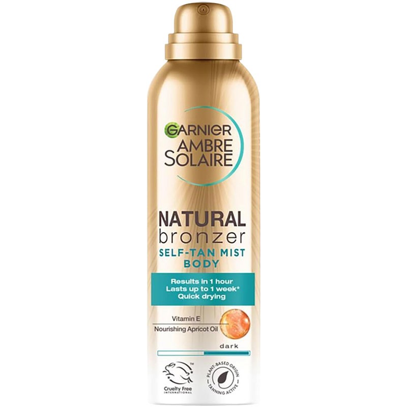 Ambre Solaire Natural Bronzer Self Tan Body Mist Dark