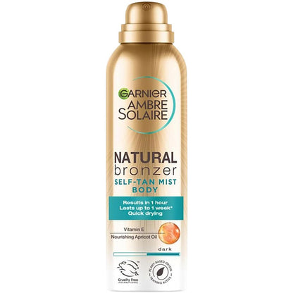 Ambre Solaire Natural Bronzer Self Tan Body Mist Dark