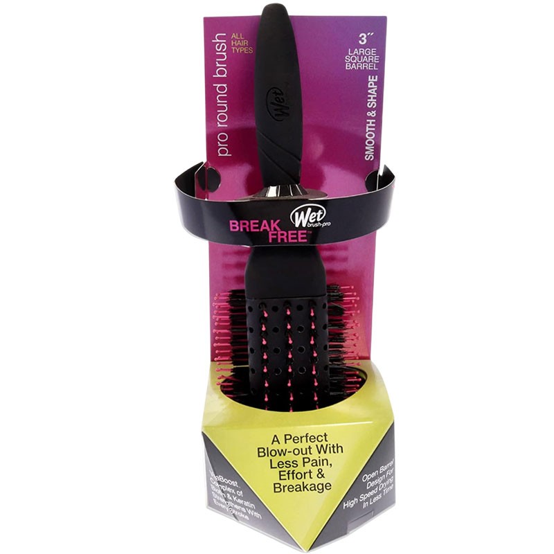 Wet Brush Pro Smooth And Shape Round Brush (Large Square Barrel)