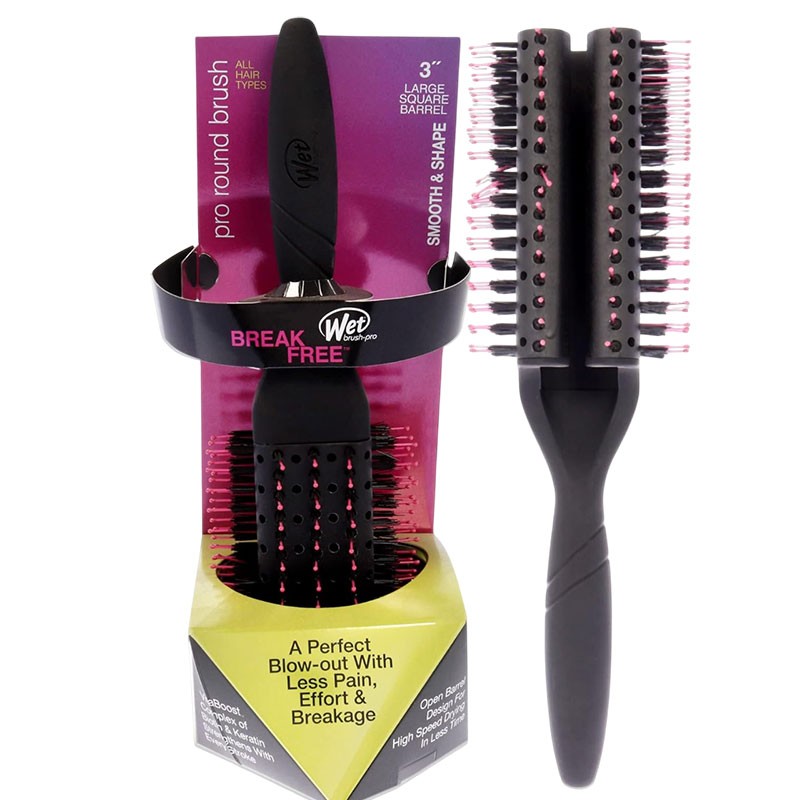 Wet Brush Pro Smooth And Shape Round Brush (Large Square Barrel)