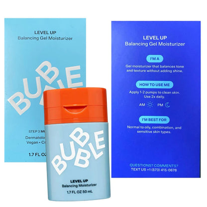 Bubble Skincare Level Up Balancing Gel Moisturizer