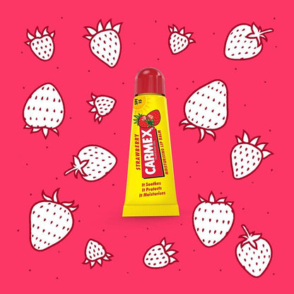 Carmex Moisturising Lip Balm Stick Strawberry
