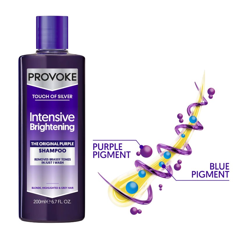 Keyline Provoke Touch Of Silver Intensive Brightening Shampoo