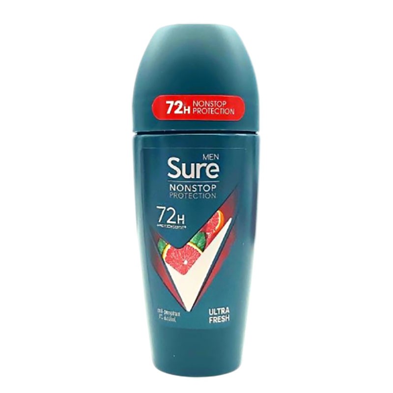 Sure Men Nonstop 72H Protection Anti Perspirant Roll On Ultra Fresh