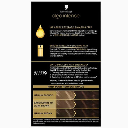 Schwarzkopf Oleo Intense Permanent Oil Colouration - 4 86 Chocolate Brown