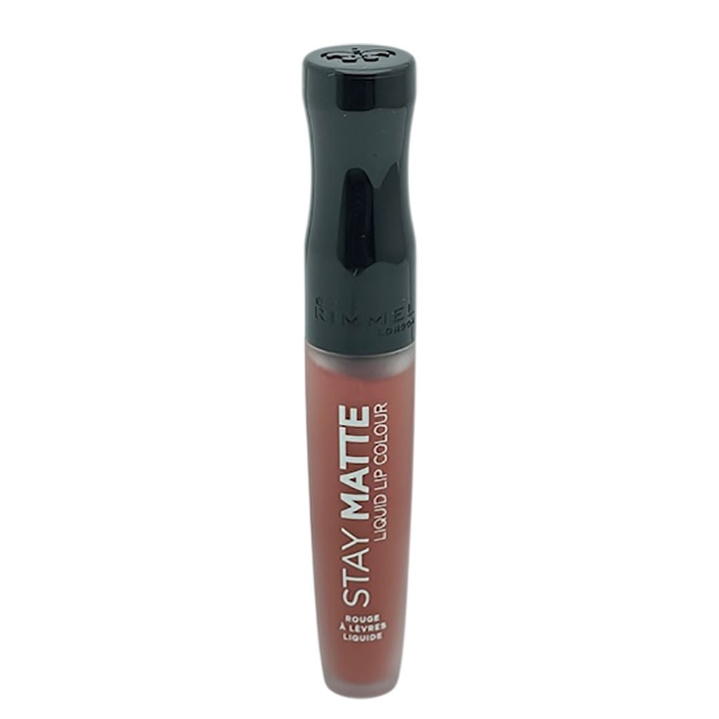 RimmelStayMatteLiquidLipColour100PinkBliss1