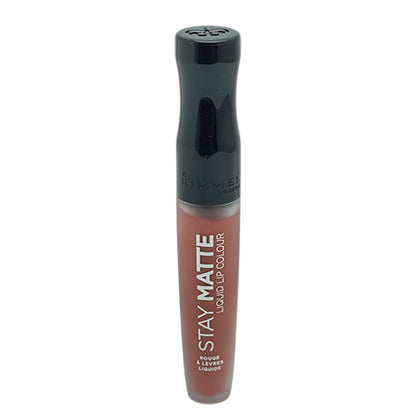 RimmelStayMatteLiquidLipColour100PinkBliss1