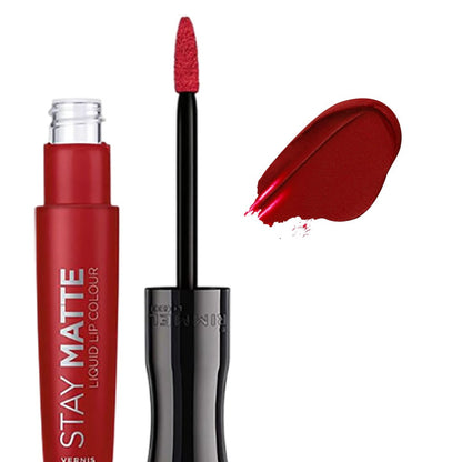 RimmelStayMatteLiquidLipColour500FireStarter2