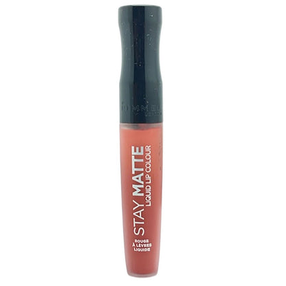 RimmelStayMatteLiquidLipColour600CoralSass1