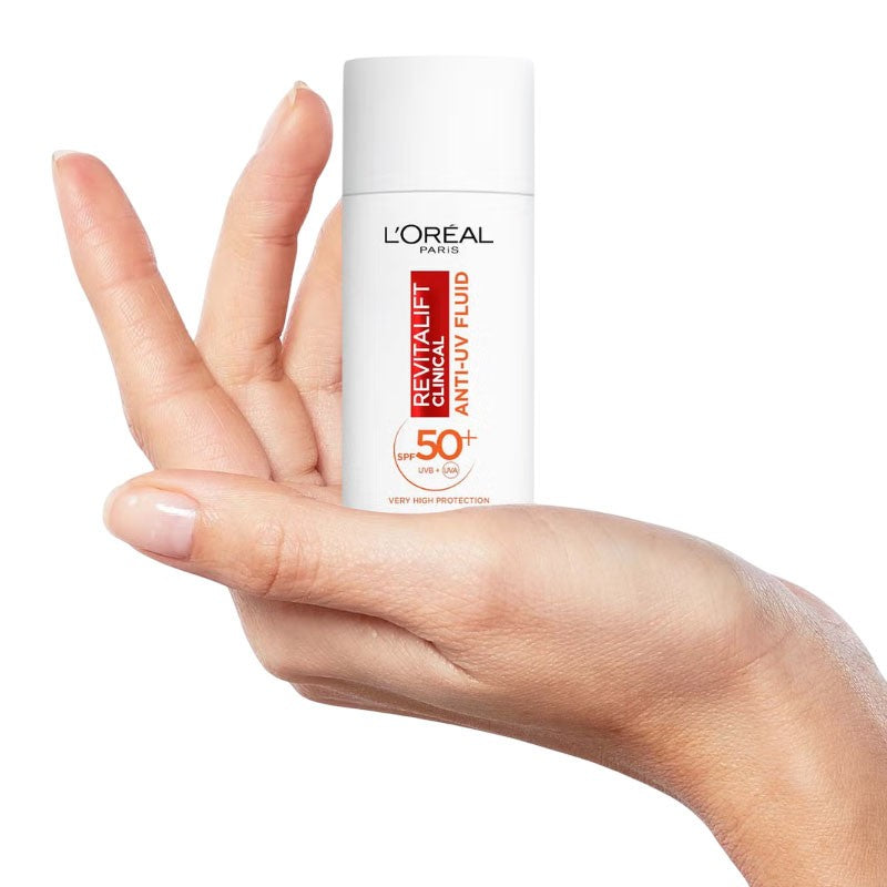 Loreal Revitalift Clinical Daily Anti UV Fluid SPF 50 Plus