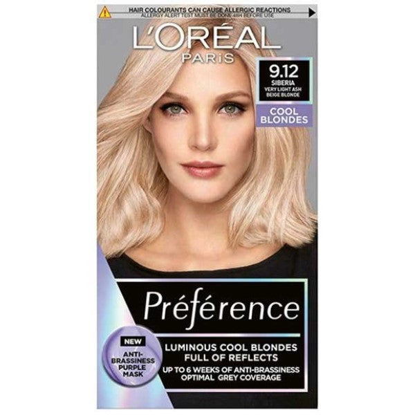 Preference Luminous Cool Blondes 9.12 Very Light Ash