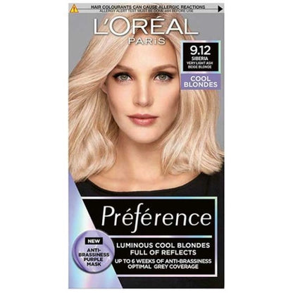 Preference Luminous Cool Blondes 9.12 Very Light Ash