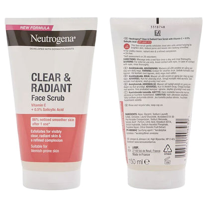 Neutrogena Clear And Radiant Face Scrub