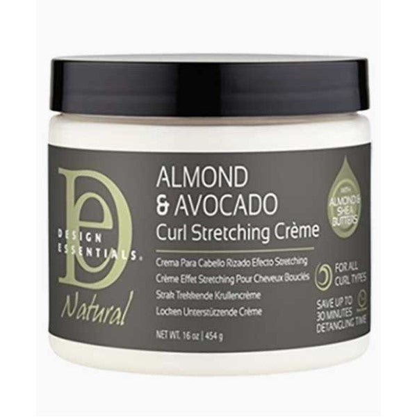 Design Essentials Natural Almond And Avocado Curl Stretching Creme
