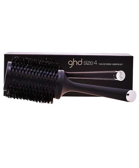 Size 4 Natural Bristle Radial Brush