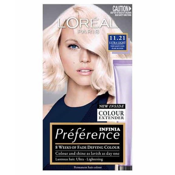 Preference Infinia Permanent Color 11.21 Ultra Light Pearl Blonde