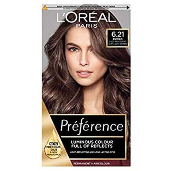 Preference Infinia Permanent Color 6.21 Opera Iridescent Light Brown