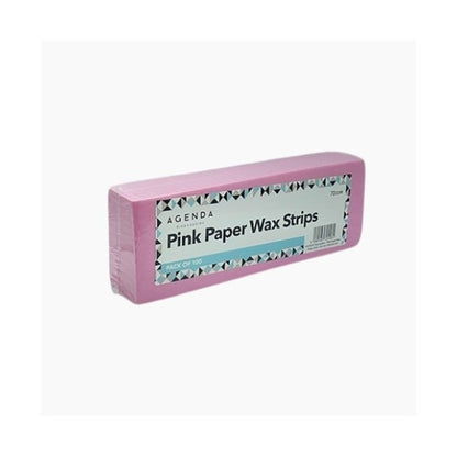Agenda Disposables Paper Wax Pink Strips