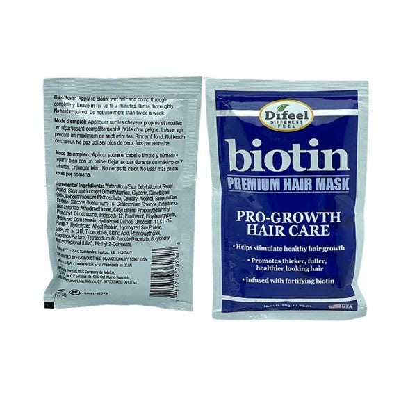 Difeel Biotin Pro Growth Biotin Hair Mask Sachet