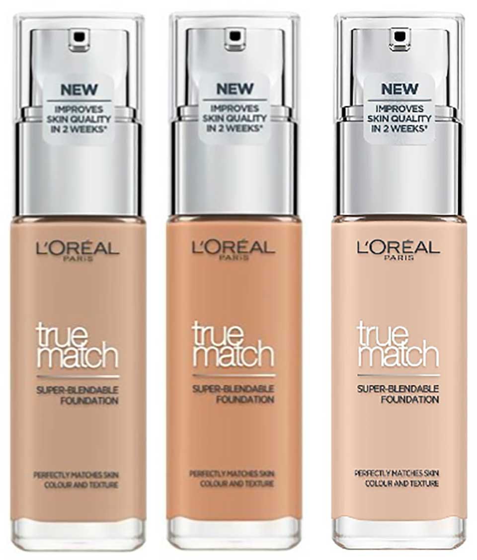 True Match Super Blendable Foundation - Various Colours