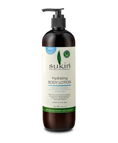 Australian Natural Skincare Hydrating Body Lotion Lime And Coconut Scent