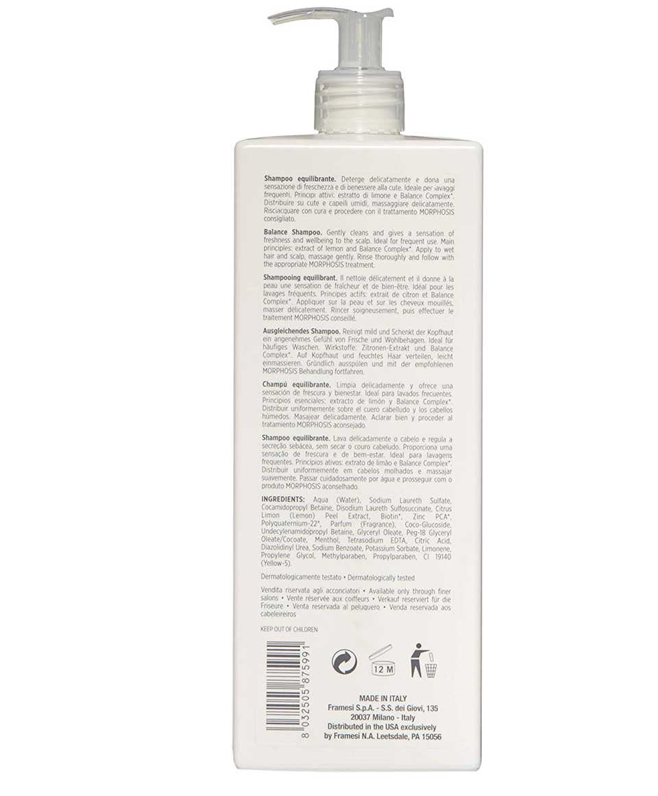 Framesi Morphosis Balance Shampoo