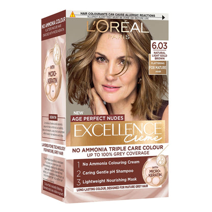Loreal Age Perfect Nudes Excellence Creme Triple Care Colour