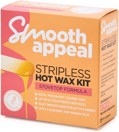 Smooth Appeal Gesichtshaarentfernerwachs mit Lavendel und Arganöl