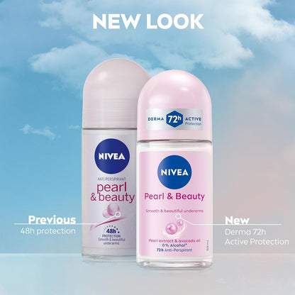 Nivea Pearl And Beauty Deodorant Roll On