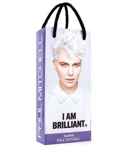 I Am Brilliant Blonde Shampoo And Conditioner Bag