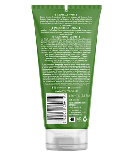 Ayumi Naturals Neem And Tea Tree Face Wash