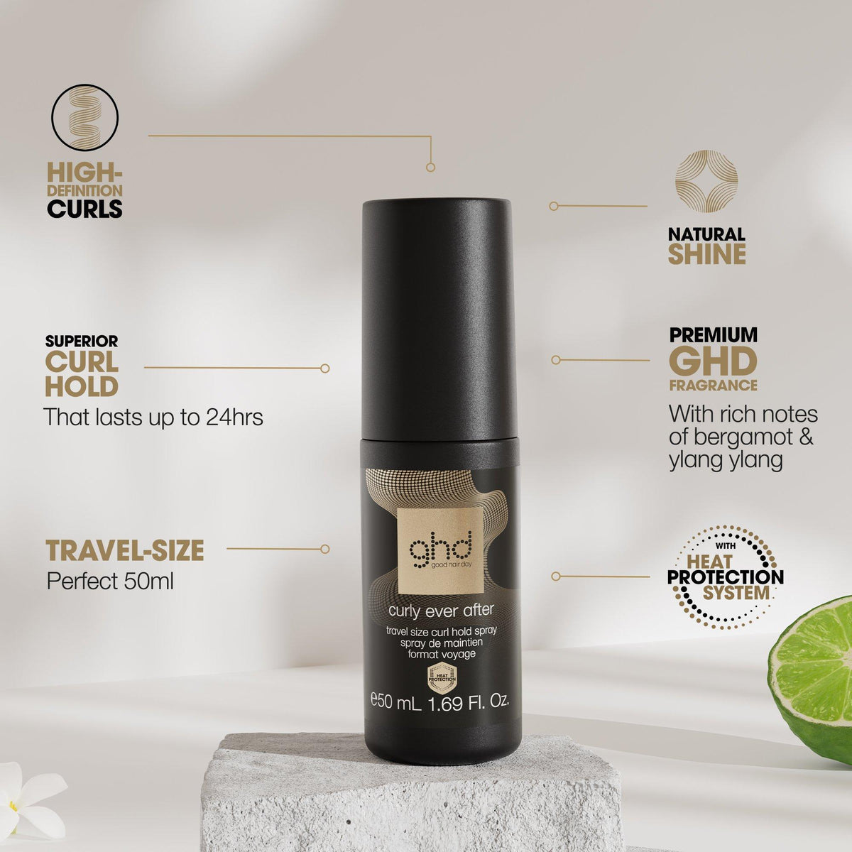 GHD Curly Ever After Travel Size Curl Hold Spray