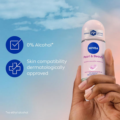 Nivea Pearl And Beauty Deodorant Roll On