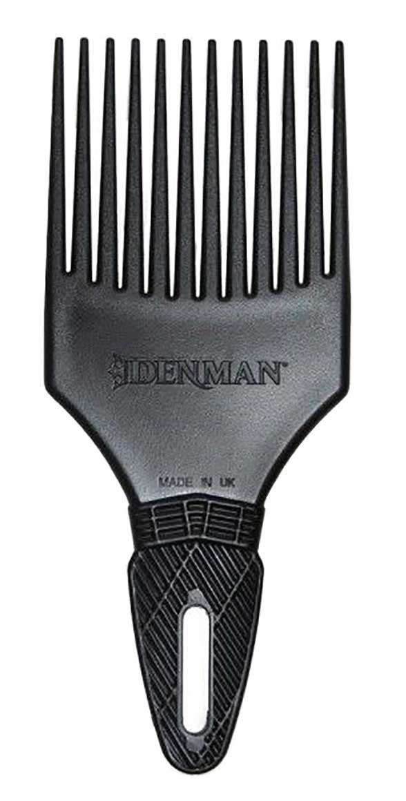 D17 Black Curl Tamer Detangling Comb
