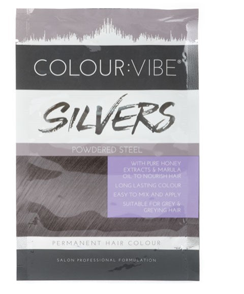 Silvers Permanent Hair Colour Powdered Steel