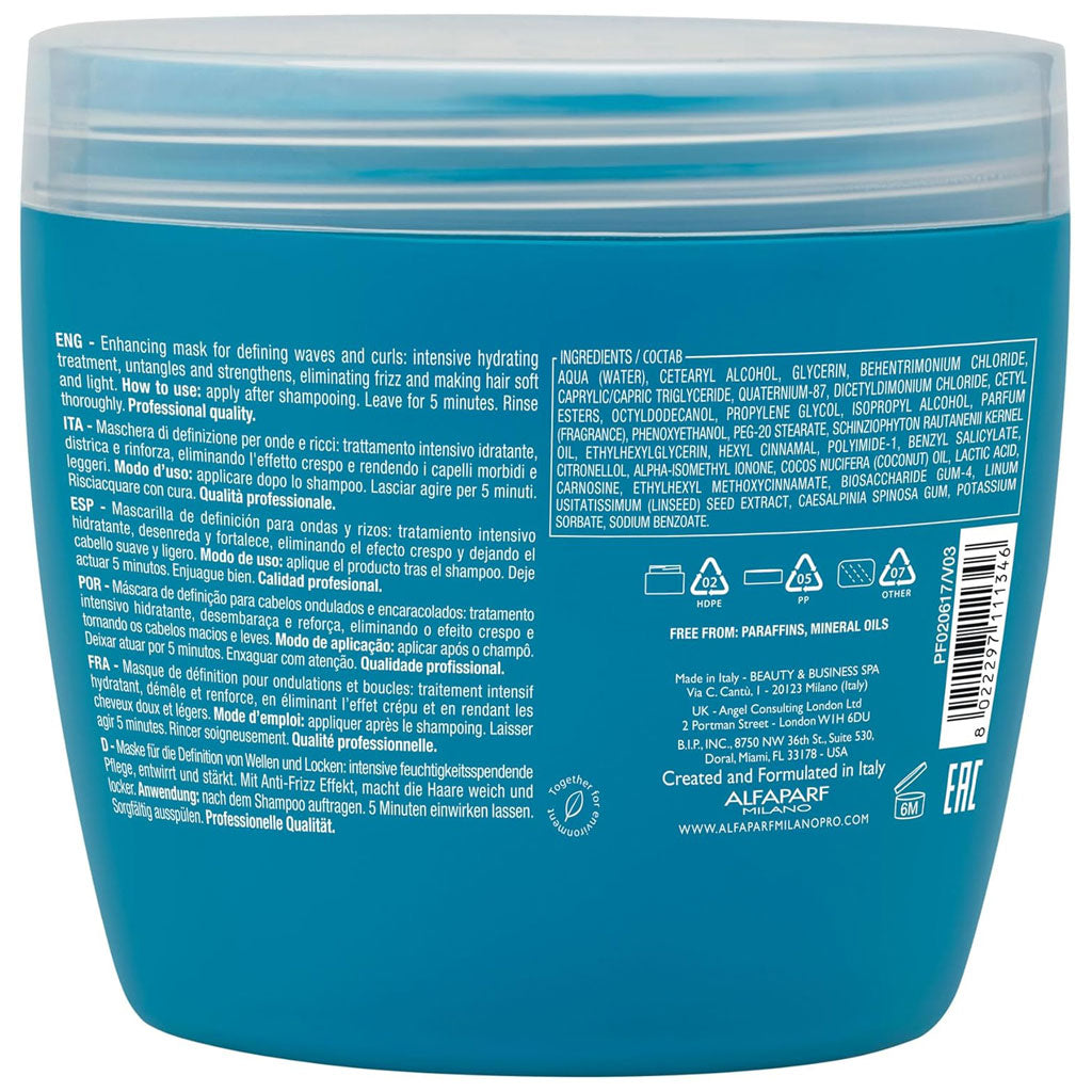 Alfaparf Milano Semi Dilino Curls Enhancing Mask
