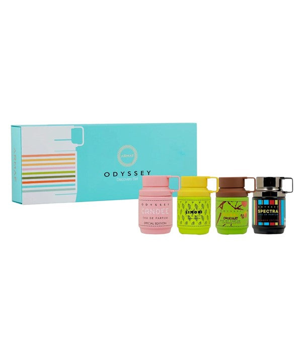 ARMAF Odyssey Eau De Parfum Discovery Set, fragrances gift set with multiple perfume bottles