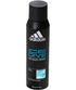 Adidas Ice Dive Deo Body Spray in 150ml bottle, featuring fresh and invigorating body care scent with a sleek design.