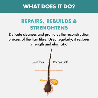 Semi Dilino Reconstruction Damaged Hair Reparative Low Shampoo