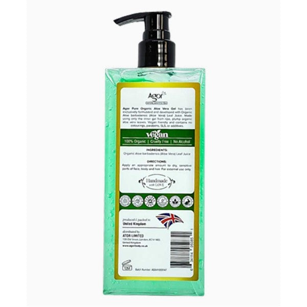 Agor  Pure Organic Aloe Vera Gel