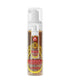 Allored Beauty Argan Oil Hold and Shine Foaming Mousse for hair styling, showing the product bottle and foam texture.